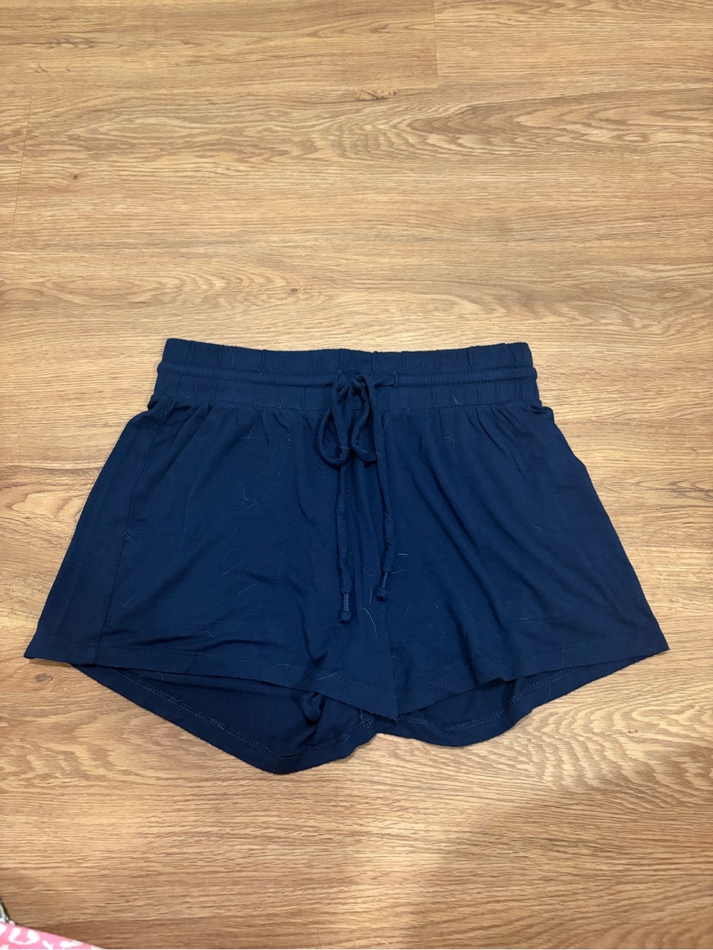 stars above Navy Drawstring Athletic Shorts